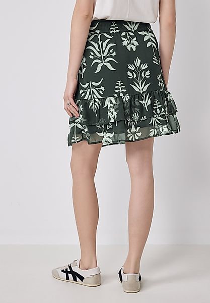 STREET ONE STUDIO Sommerrock mit allover Blumenprint günstig online kaufen