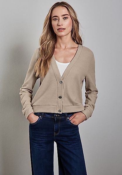 STREET ONE Cardigan mit V-Ausschnitt günstig online kaufen