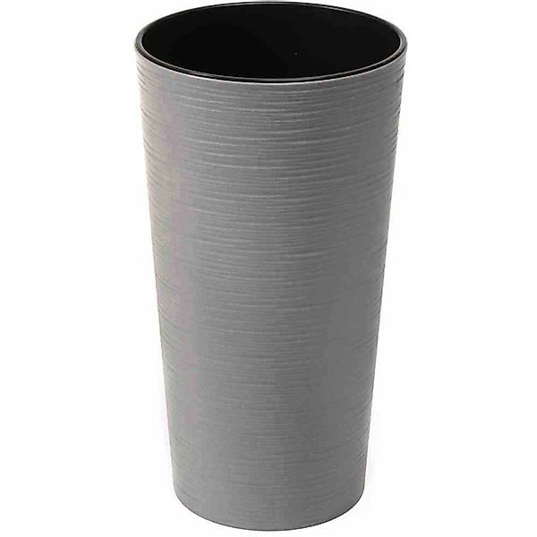 Siena Garden Pflanzgefäß Eco Locon Grau Ø 30 cm x 57 cm günstig online kaufen