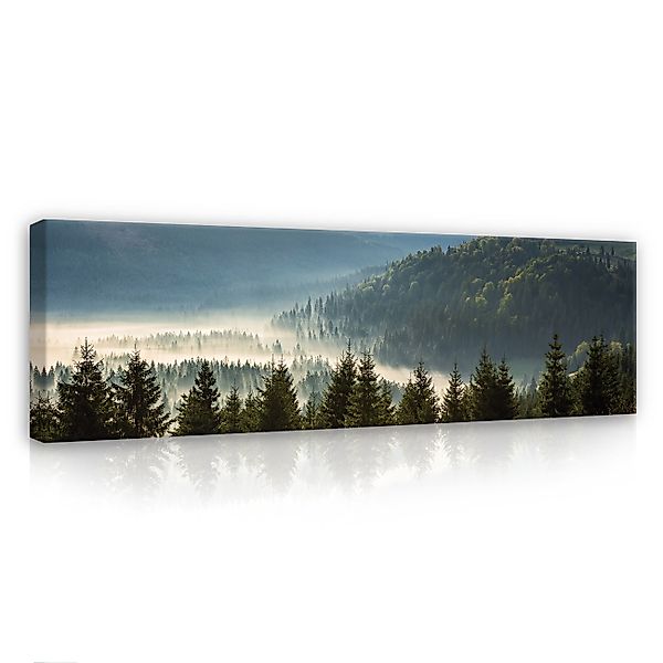 Wallarena Leinwandbild Berge Natur Landschaft Wandbild günstig online kaufen