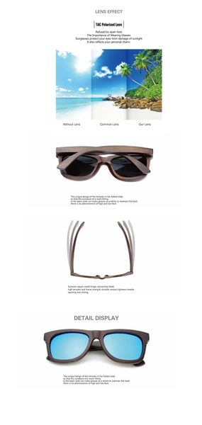 urbandreamz Sonnenbrille Bambus Holz Sonnenbrille Herren günstig online kaufen