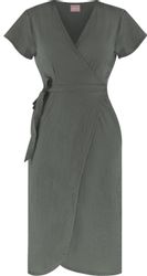 Janice Midikleid Musselin Kleid Chadies Sommerkleid günstig online kaufen