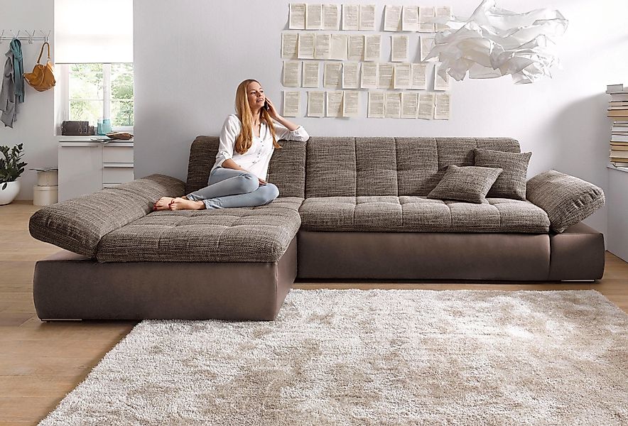 DOMO collection Ecksofa Moric, L-Form, XXL-Sofa günstig online kaufen