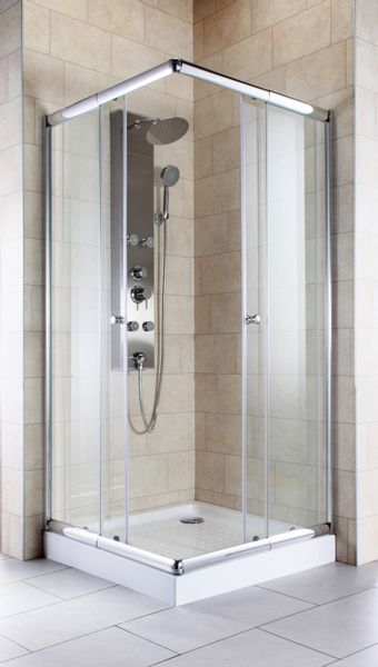 welltime Eckdusche Trento Plus, BxT: 90x90 günstig online kaufen