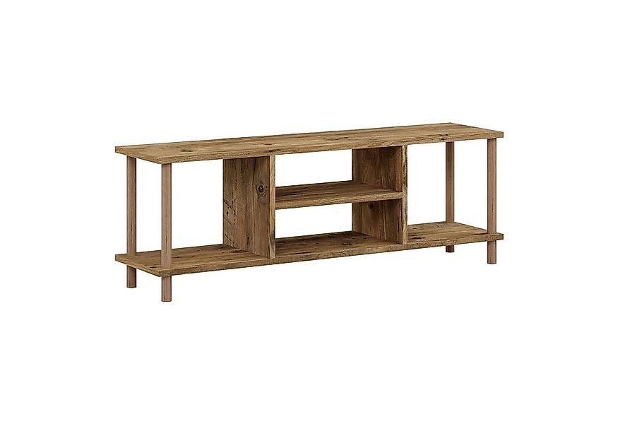 en.casa TV-Schrank Ærøskøbing TV Board 43x120x29cm Holzoptik günstig online kaufen