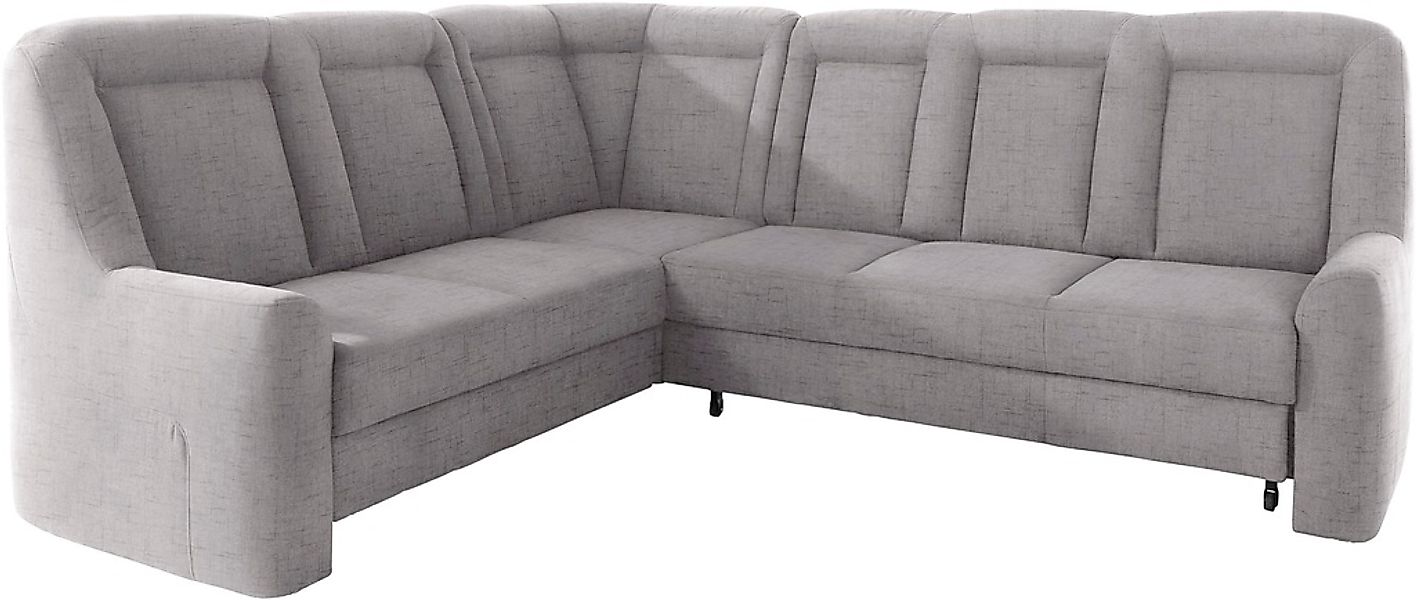 sit&more Ecksofa »Melissa L-Form«, klassisches Polsterprogramm, wahlweise B günstig online kaufen