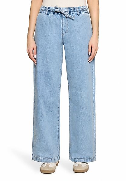 Cartoon Slim-fit-Jeans "Damen mit weitem Bein" günstig online kaufen