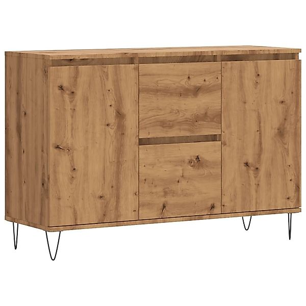 vidaXL Sideboard Sideboard Artisan-Eiche 104x35x70 cm günstig online kaufen
