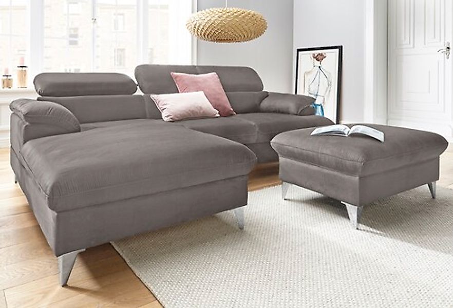 COTTA Polstergarnitur »Caluso L-Form«, (2 tlg.), Set bestehend aus: Ecksofa günstig online kaufen