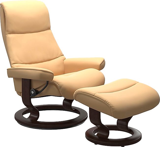 Stressless Relaxsessel "View", (Set, Relaxsessel mit Hocker), mit Classic B günstig online kaufen