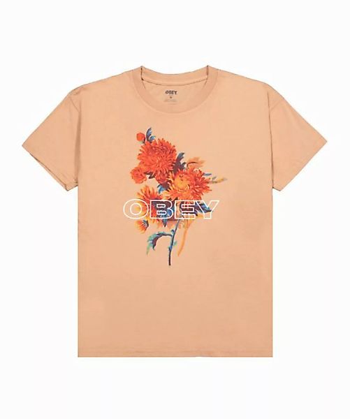 OBEY T-Shirt Obey Bouquet T-Shirt Damen Baumwolle günstig online kaufen