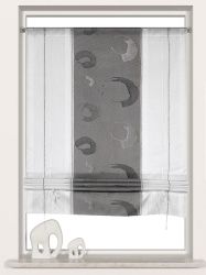 EXPERIENCE Bändchenrollo Raffrollo Bändchenrollo Scheibengardine zum günstig online kaufen