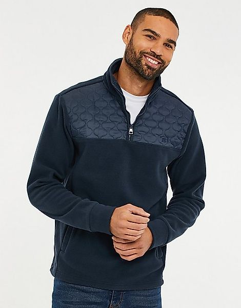 Threadbare Fleecepullover (1-tlg) mit Reißverschluss am Kragen günstig online kaufen