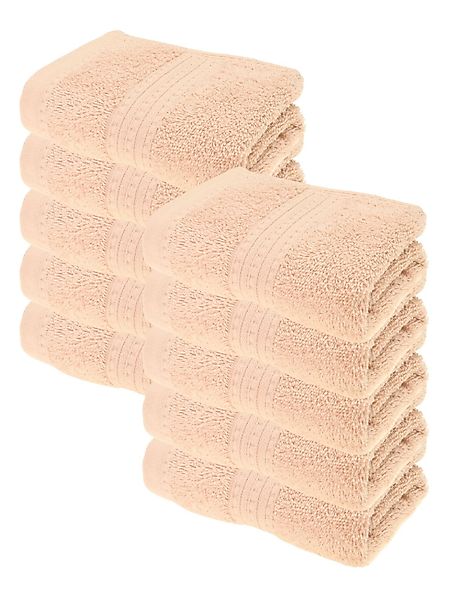 Julie Julsen Handtücher 10-Handtücher-Pastell Rosa, Bio-Baumwolle günstig online kaufen