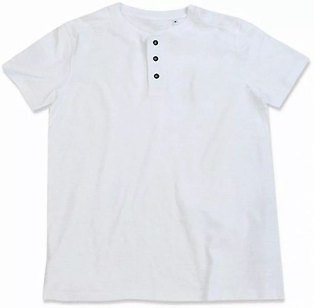 Stedman Rundhalsshirt Herren Shawn Henley T-shirt / Single-Jersey günstig online kaufen