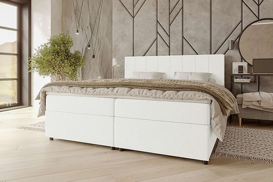 99rooms Boxspringbett Kira (Schlafzimmerbett, Bett), 140/160/180x200 günstig online kaufen