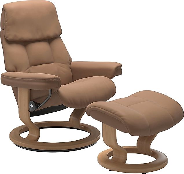 Stressless Relaxsessel "Ruby" Set, Relaxsessel mit Hocker, mit Classic Base günstig online kaufen