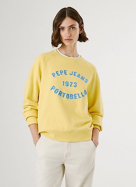 Pepe Jeans Sweatshirt BAIA Rundhals, Baumwollmix günstig online kaufen