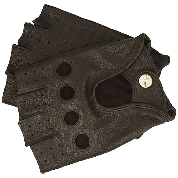 PEARLWOOD Lederhandschuhe fingerlose Autofahrerhandschuhe Ziegenleder günstig online kaufen