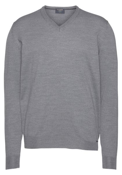OLYMP V-Ausschnitt-Pullover OLYMP Strick Casual klassischer günstig online kaufen