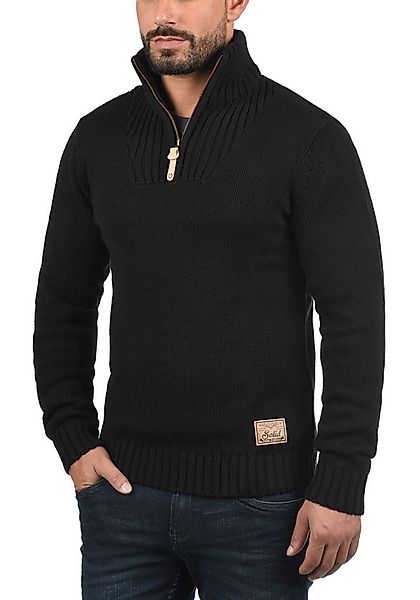 !Solid Troyer SDPetro Strickpulli mit hochabschließendem Kragen günstig online kaufen
