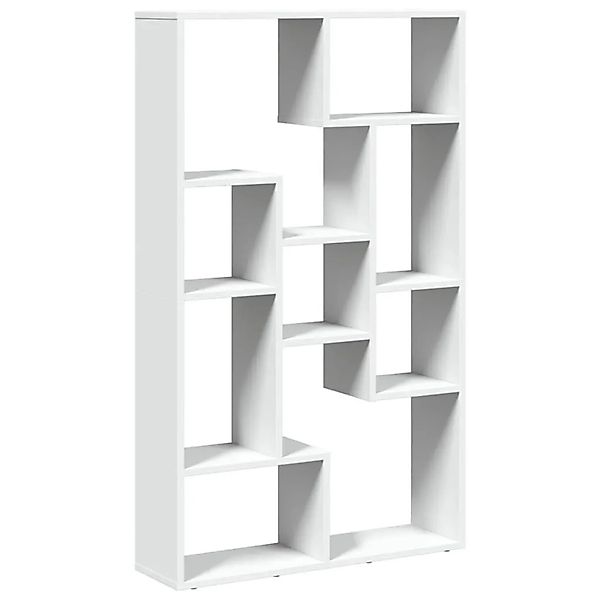 vidaXL Bücherregal Weiß 72x20x120 cm Holzwerkstoff 858156 günstig online kaufen