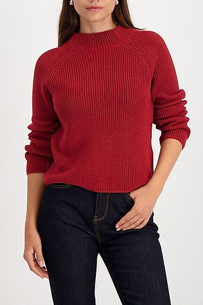 Monari Strickpullover Regular fit mit Rundhalsausschnitt günstig online kaufen