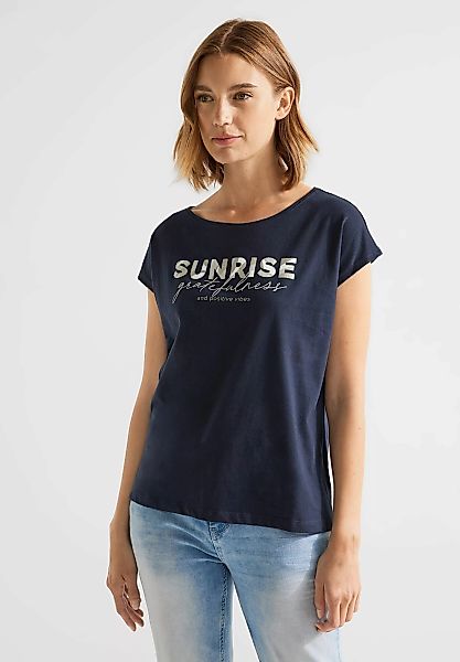 STREET ONE T-Shirt, mit Rundhalsausschnitt günstig online kaufen