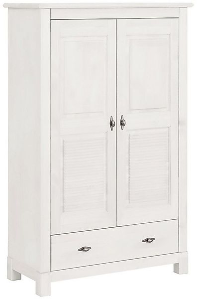 Home affaire Wäscheschrank Rauna (B/H/T ca. 96/155/38 cm) aus massiver Kief günstig online kaufen