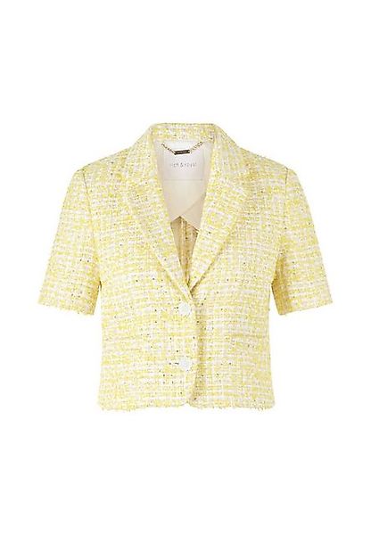 RICHROYAL Blusenblazer Damen Blazer aus Bouclé (1-tlg) günstig online kaufen