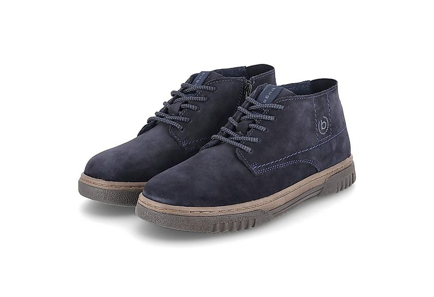 bugatti Bugatti 321A5Z341400-4100 Herren Rauleder blau Schnürstiefel günstig online kaufen