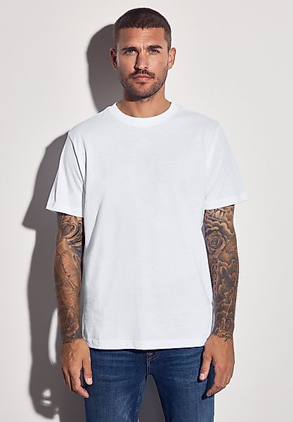 STREET ONE MEN T-Shirt aus reiner günstig online kaufen