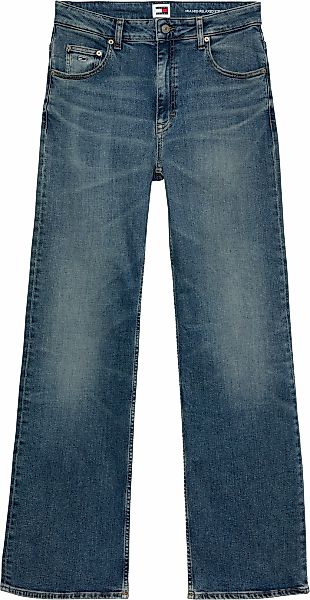 Tommy Jeans Relax-fit-Jeans "Mia Mid Rise Relaxed Straight", in blauer Wasc günstig online kaufen