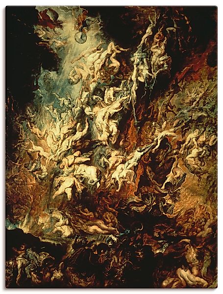 Artland Kunstdruck »Höllensturz der Verdammten I«, Dark Fantasy, (1 St.), a günstig online kaufen