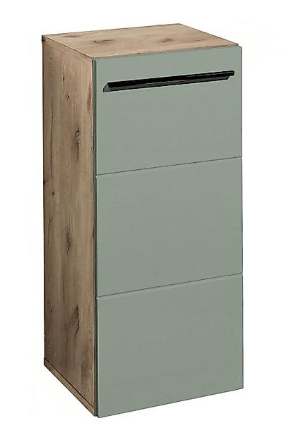 Bad-Unterschrank 30 cm VISTA Schilfgrün / Viking Oak günstig online kaufen