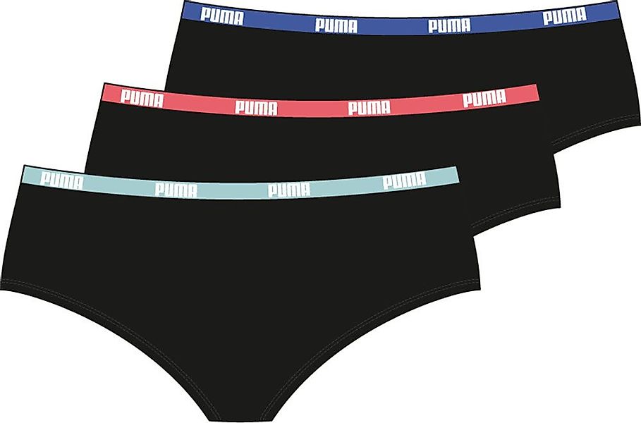 PUMA Hipster (3er-Pack) mit Logo-Webbund günstig online kaufen