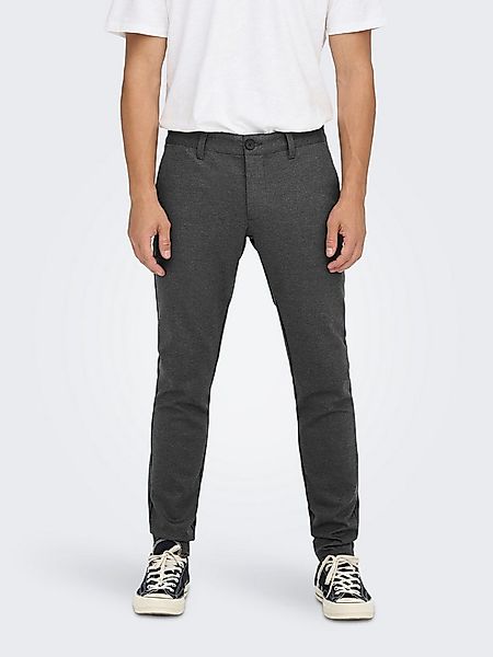 ONLY & SONS Chinohose ONSMARK SLIM HERRINGBONE 2911 PANT NOOS günstig online kaufen