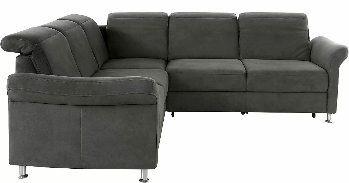 sit&more Ecksofa "Darwin L-Form", inklusive Federkern, wahlweise mit Kopfte günstig online kaufen