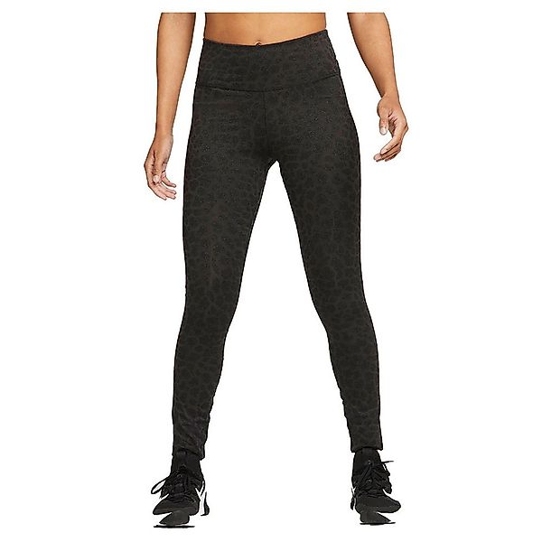Nike Dri Fit One Printed Leggings XS Off Noir / White günstig online kaufen