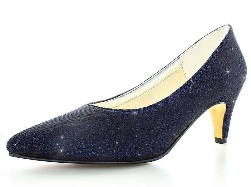 White Lady 939 magic-blue Softglitter Pumps günstig online kaufen