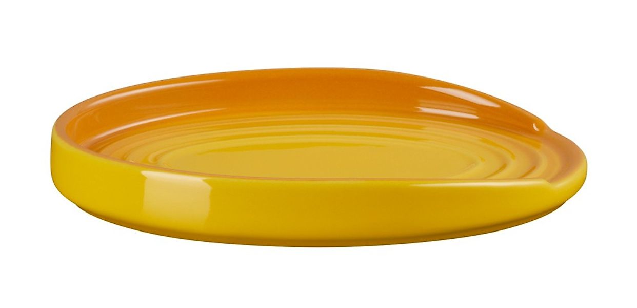 Le Creuset Kochlöffelablage Oval Kochlöffelhalter Steinzeug Nectar Gelb günstig online kaufen