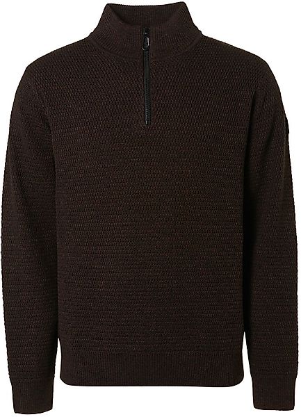 No Excess Half Zip Pullover Coffee - Größe XXL günstig online kaufen