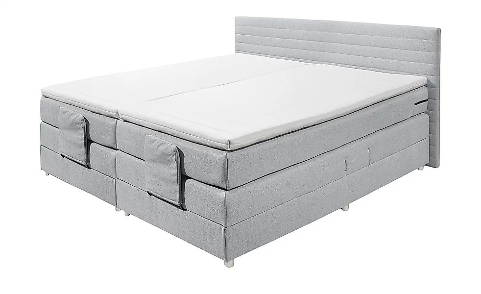 Boxspring-Motorbett  Carmen ¦ grau ¦ Maße (cm): B: 202 H: 93 Betten > Boxsp günstig online kaufen