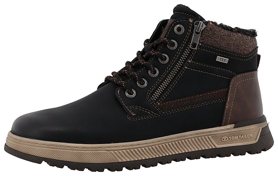 TOM TAILOR Winterboots Schnürboots, Winterboots mit Reißverschluss günstig online kaufen