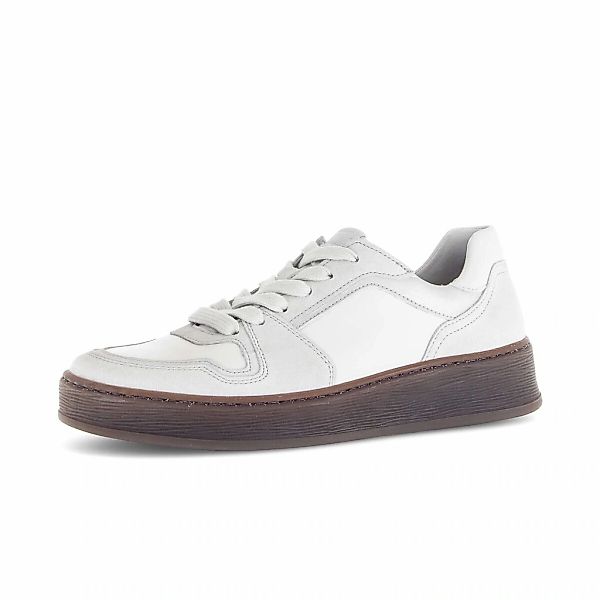 Gabor Sneaker "Sneaker low Materialmix Leder" günstig online kaufen