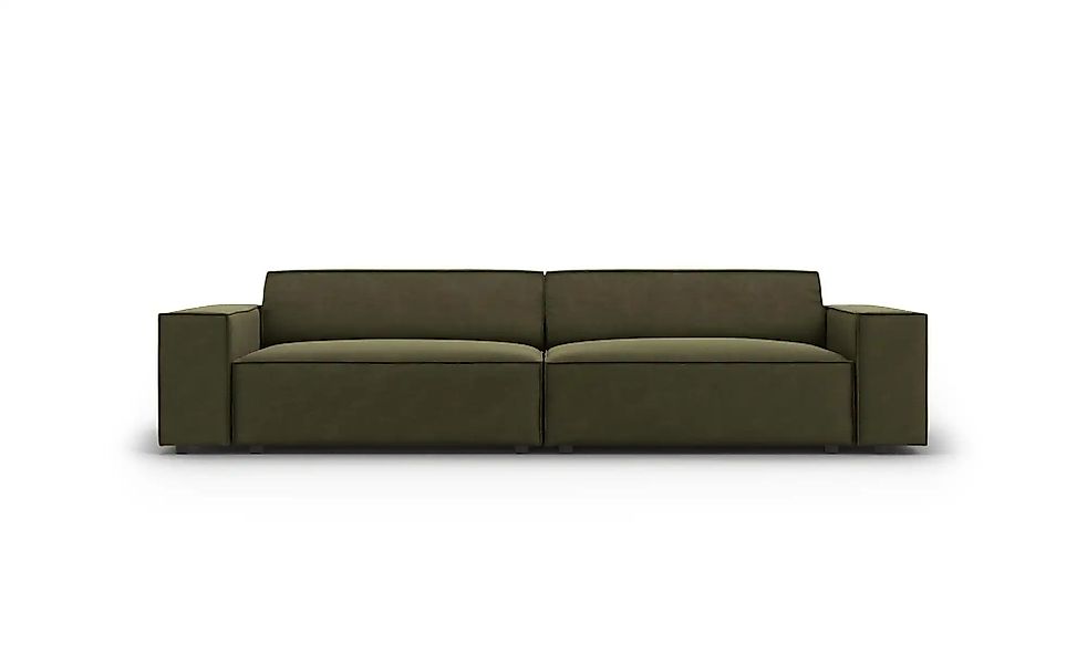Micadoni Einzelsofa  Jodie ¦ grün ¦ Maße (cm): B: 204 H: 70 Polstermöbel > günstig online kaufen