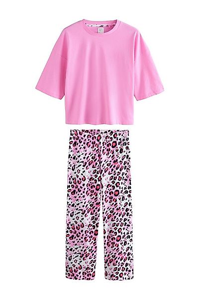 Next Pyjama Kurzärmeliger Baumwoll-Pyjama (2 tlg) günstig online kaufen