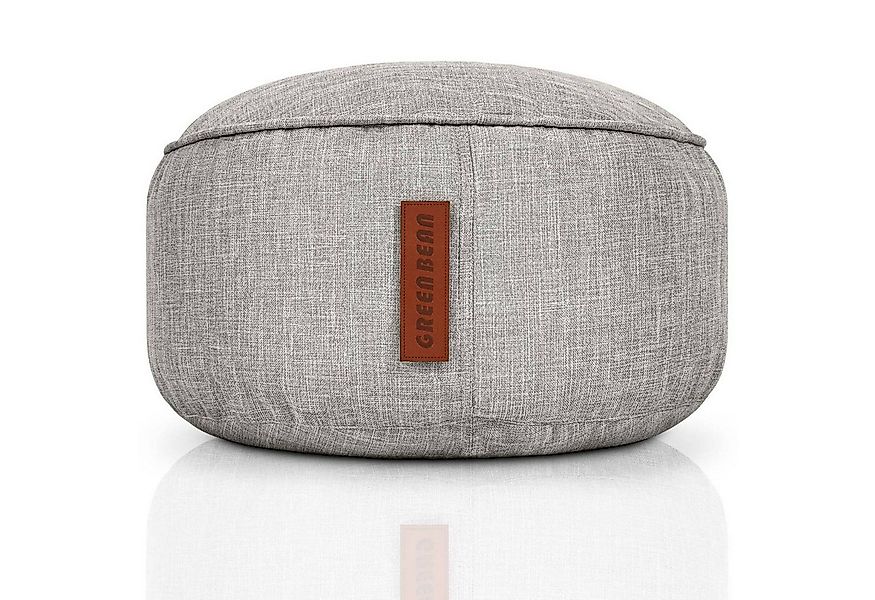 Green Bean Pouf Sitzsack-Hocker Home Linen 45x25cm (Sitzsack-Hocker 45x25cm günstig online kaufen