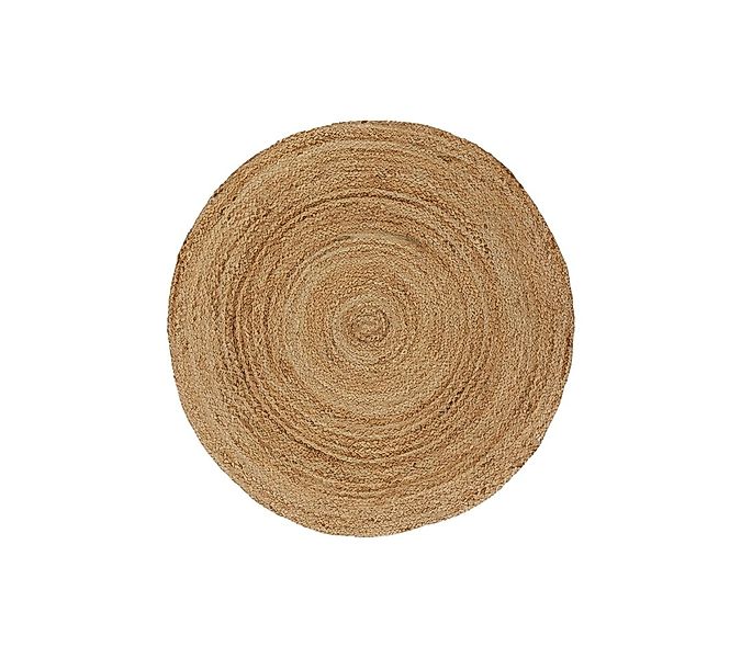 Elegant Floors Teppich Elegant Floors® Runder Jute Teppich Natur, Handgefer günstig online kaufen