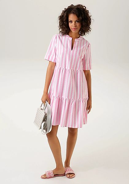 Aniston CASUAL Sommerkleid, im Streifen-Dessin günstig online kaufen
